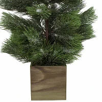 Northlight Snowy In Pot Unlit 3 Foot Pine Christmas Tree