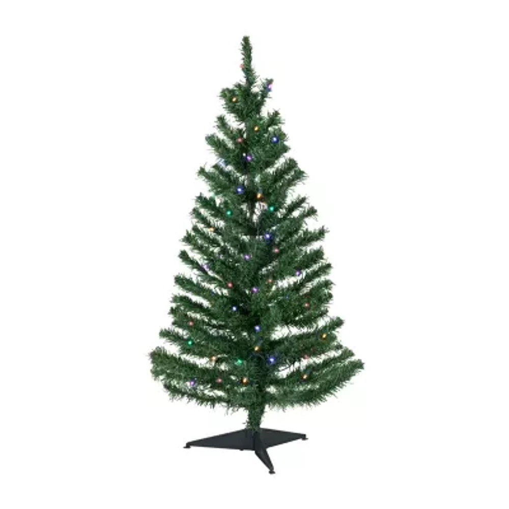 Northlight Led Mixed Classic 3 Foot Pre-Lit Pine Christmas Tree