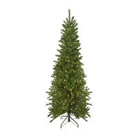 Northlight Pencil Canadian 7 1/2 Foot Pre-Lit Pine Christmas Tree