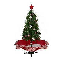 Northlight Musical Lighted Snowing 6 Foot Pre-Lit Christmas Tree