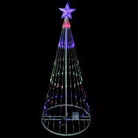 Northlight Show Cone 4 Foot Pre-Lit Christmas Tree