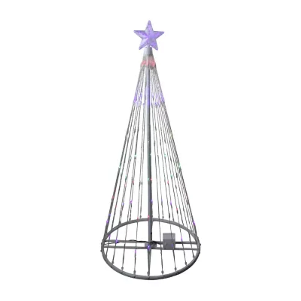 Northlight Show Cone 4 Foot Pre-Lit Christmas Tree