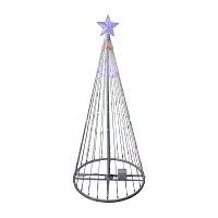 Northlight Show Cone 4 Foot Pre-Lit Christmas Tree