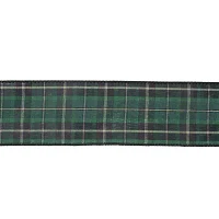 Northlight 50in Plaid 16 Loop Bow Indoor Ribbon