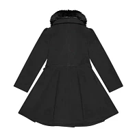 S Rothschild Little & Big Girls Midweight Dress Coat