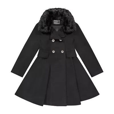 S Rothschild Little & Big Girls Midweight Dress Coat