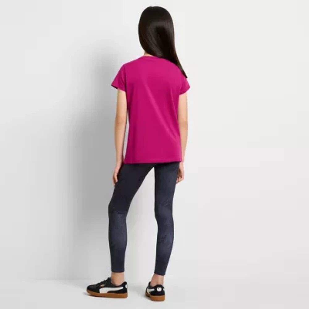 PUMA Big Girls High Rise Skinny Full Length Leggings