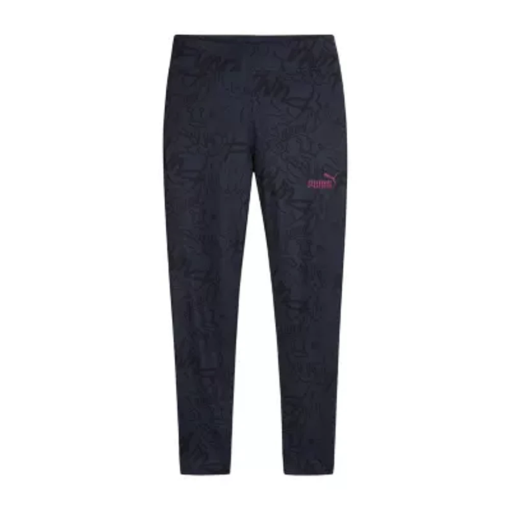 PUMA Big Girls High Rise Skinny Full Length Leggings