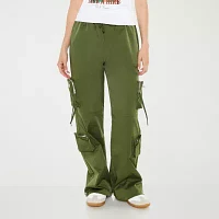 Forever 21 Womens Mid Rise Straight Cargo Pant-Juniors