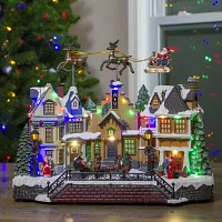 Northlight Led Lighted And Animated Animated Christmas Village