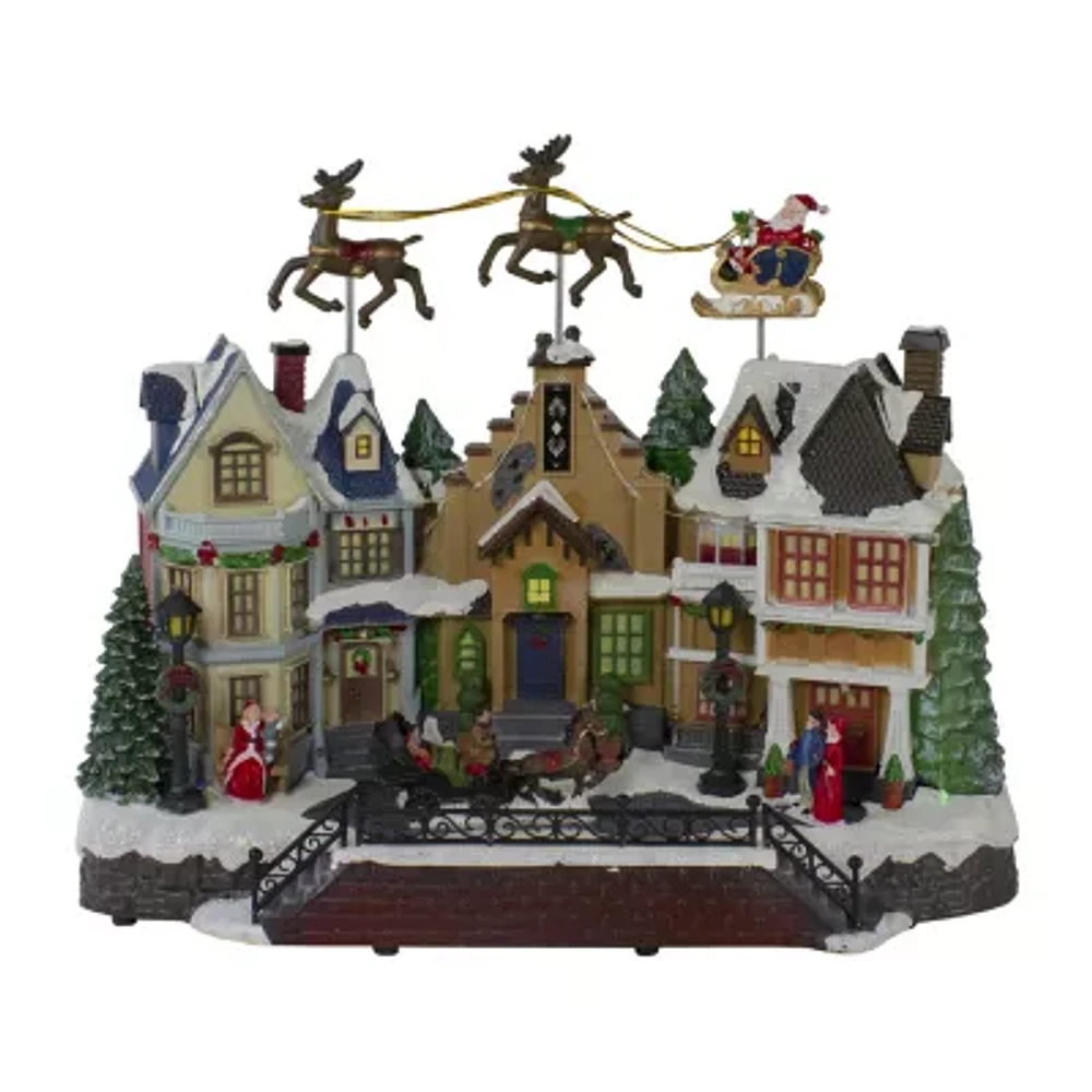 Northlight Led Lighted And Animated Animated Christmas Village