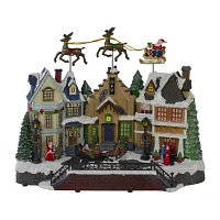 Northlight Led Lighted And Animated Animated Christmas Village