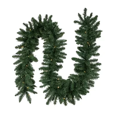 Northlight Buffalo Fir Pre-Lit Christmas Indoor Garland