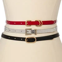 Liz Claiborne 3-pc. Womens Belt