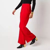 Worthington Tall Womens High Rise Wide Leg Pant