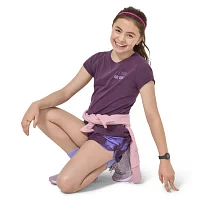 Xersion Little & Big Girls Mid Rise Running Short