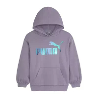 PUMA Big Girls Fleece Hoodie