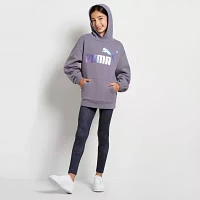 PUMA Big Girls Fleece Hoodie