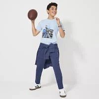 Xersion Little & Big Boys Crew Neck Short Sleeve Graphic T-Shirt