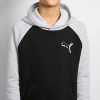 PUMA Big Boys Long Sleeve Fleece Hoodie