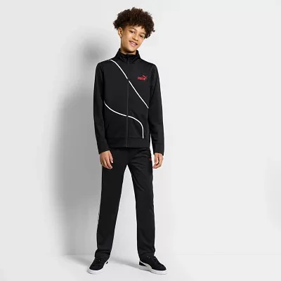 PUMA Big Boys 2-pc. Logo Track Suit