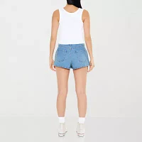 Forever 21 Womens Mid Rise Denim Skirt-Juniors