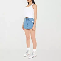 Forever 21 Womens Mid Rise Denim Skirt-Juniors