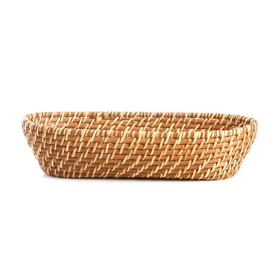 Martha Stewart Rattan Oval Bread Baskets