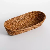 Martha Stewart Rattan Oval Bread Baskets