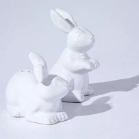 Martha Stewart Bunny Stoneware Salt & Pepper Shaker