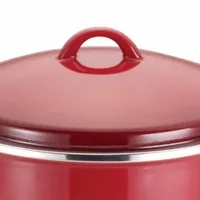 Rachael Ray Enamel on Steel 12-qt. Induction Stockpot with Lid