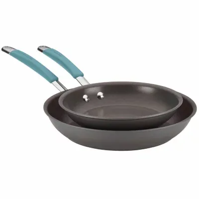 Rachael Ray Cucina Hard Anodized Twin Pack Skillet Set