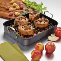 Rachael Ray Aluminum Hard Anodized Roasting Pan