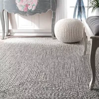 nuLoom Braided Lefebvre Salt and Pepper Rug