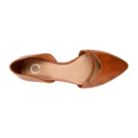Journee Collection Womens Braely Pointed Toe Ballet Flats