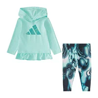 adidas Baby Girls 2-pc. Legging Set