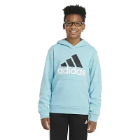 adidas Big Boys Fleece Hoodie