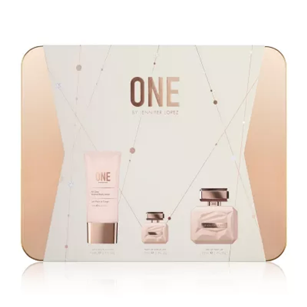 JENNIFER LOPEZ One 1.7 Oz Eau De Parfum 3-Pc Gift Set ($71 Value)