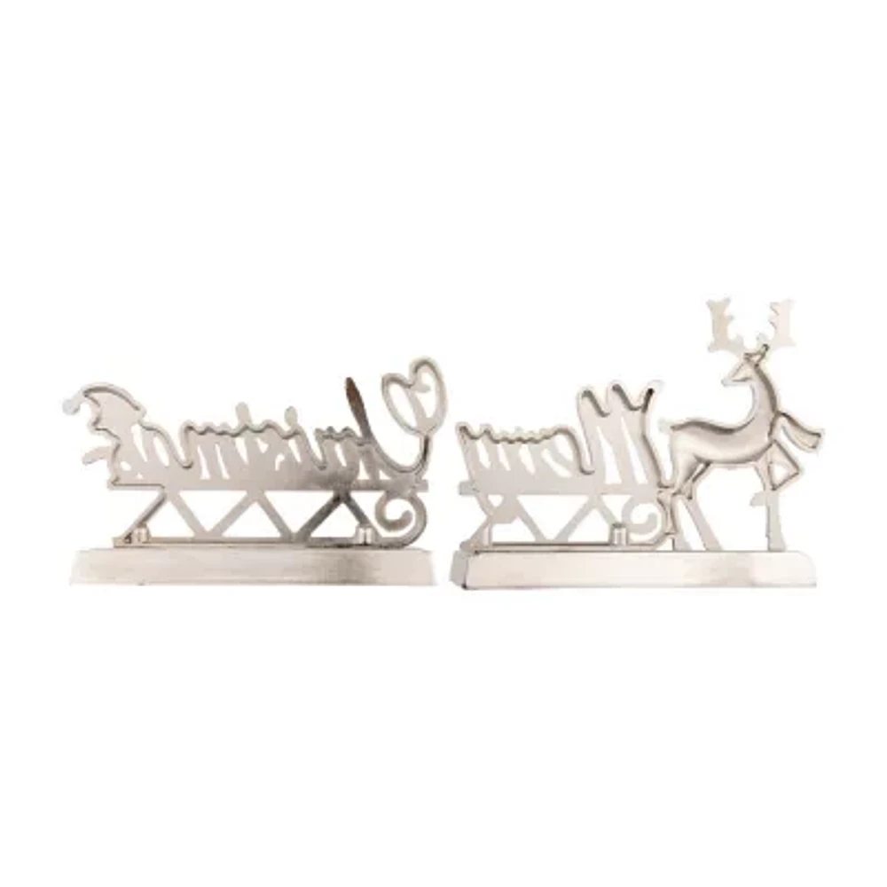 Northlight 5.5in Reindeer Metal Christmas Stocking Holder