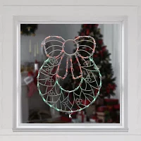 Northlight Led Wreath Christmas Window Decor
