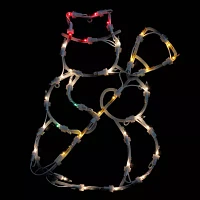 Northlight Lighted Snowman Christmas Window Decor