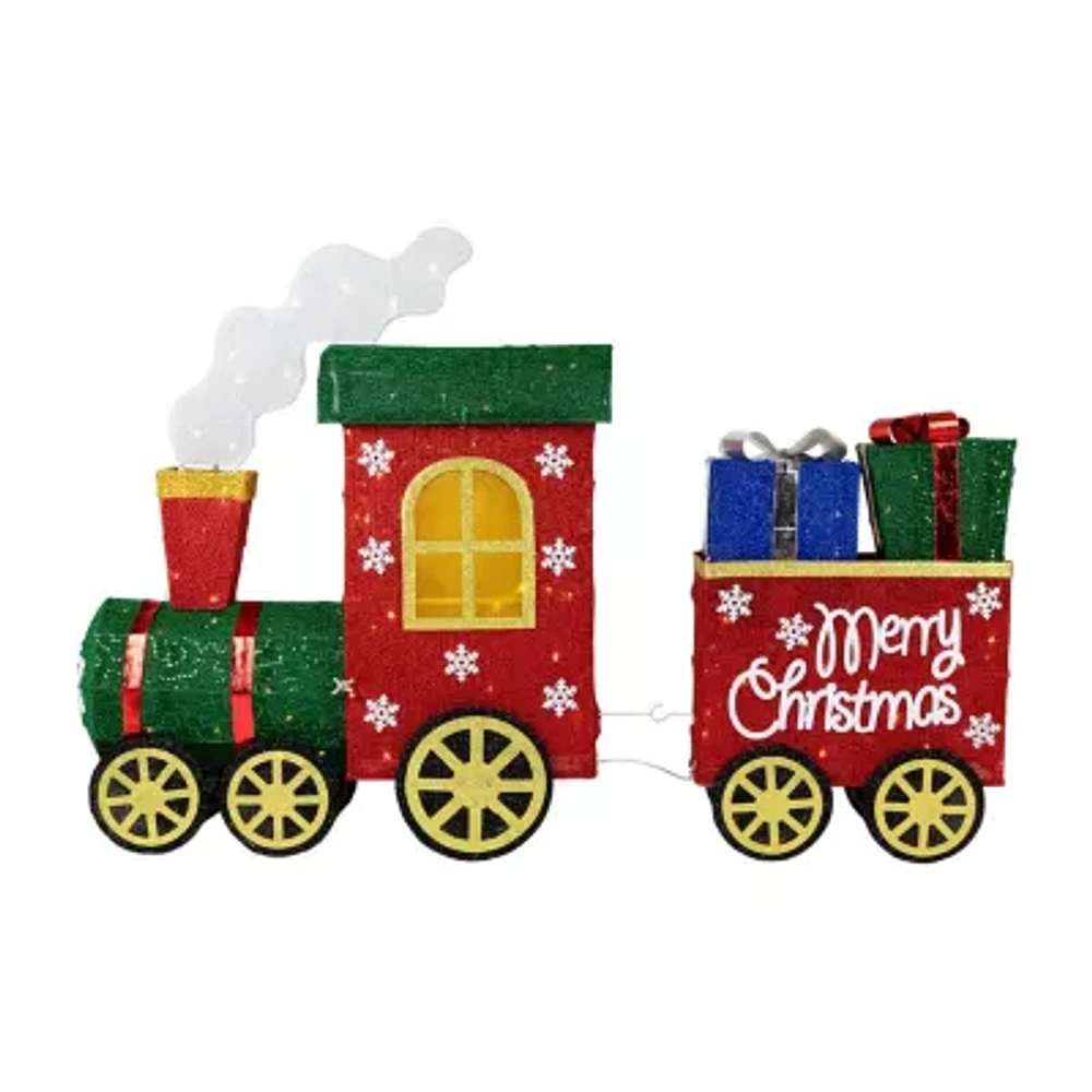 Northlight Lighted Train Christmas Yard Art