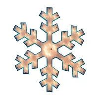 Northlight Prelit Snowflake Christmas Window Decor