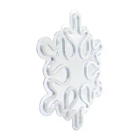 Northlight Neon Style Snowflake Christmas Window Decor