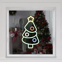 Northlight 15in Led Christmas Tree Christmas Window Decor