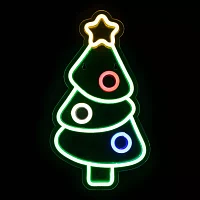 Northlight 15in Led Christmas Tree Christmas Window Decor