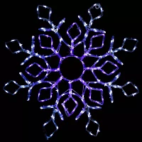 Northlight 23in Prelit Snowflake Christmas Window Decor