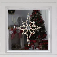 Northlight 18in Prelit Star Of Bethlehem Christmas Window Decor