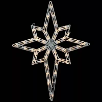 Northlight 18in Prelit Star Of Bethlehem Christmas Window Decor