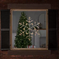 Northlight Prelit Snowflake Christmas Window Decor